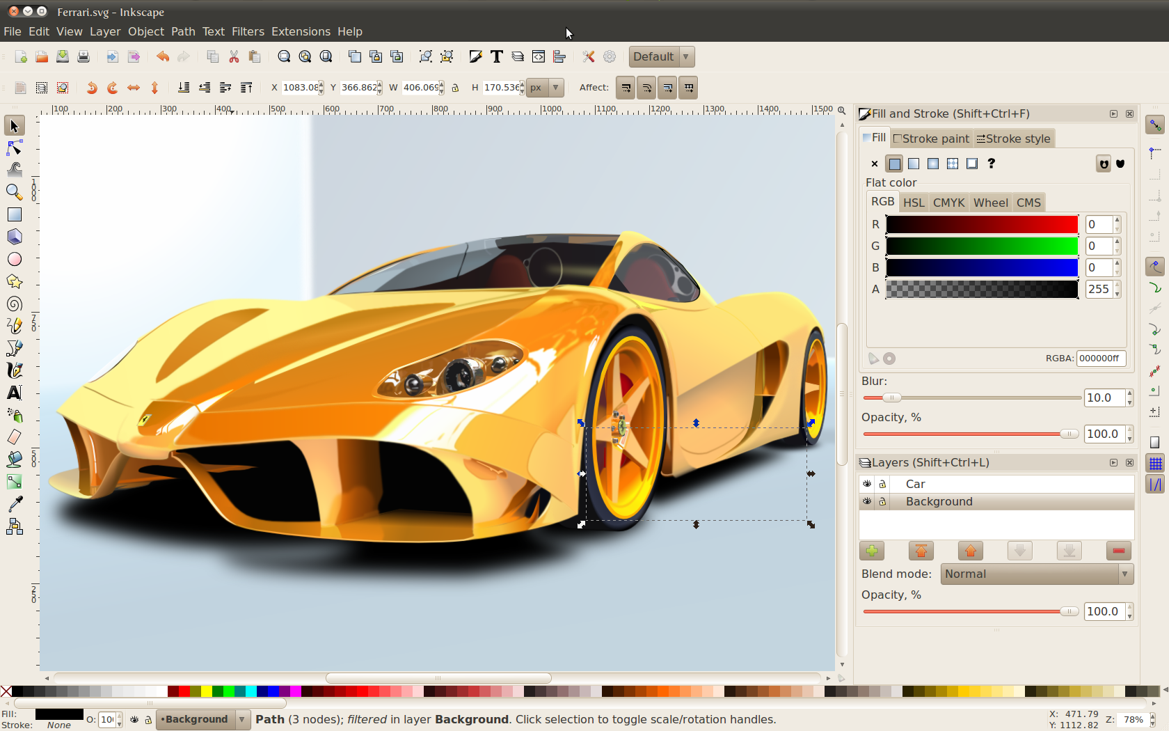 Inkscape-free vector file converter