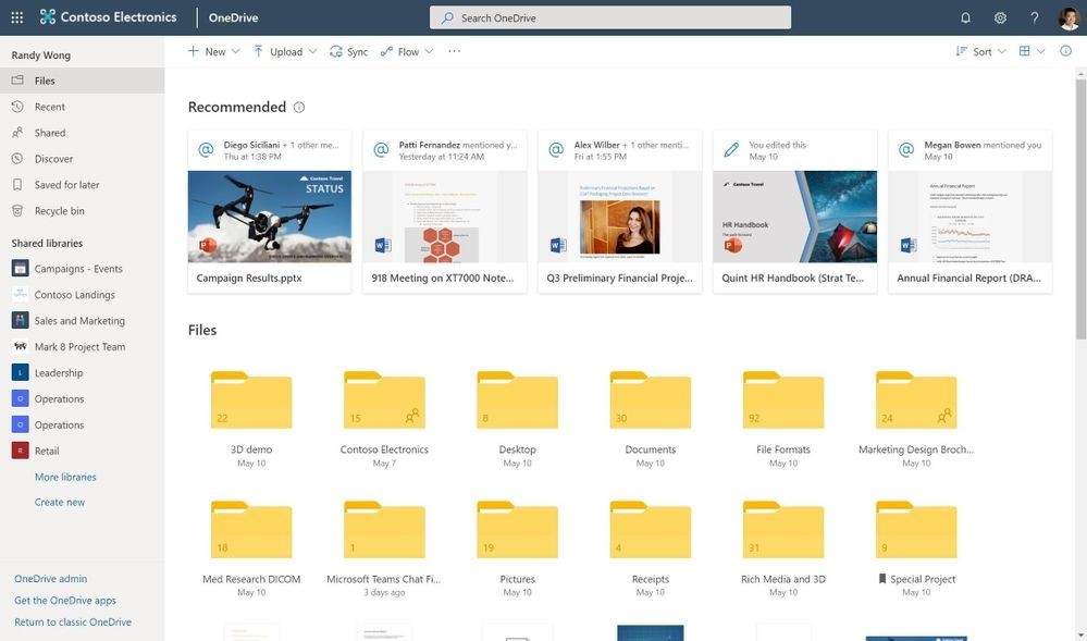 top 10 file-sharing services - onedrive