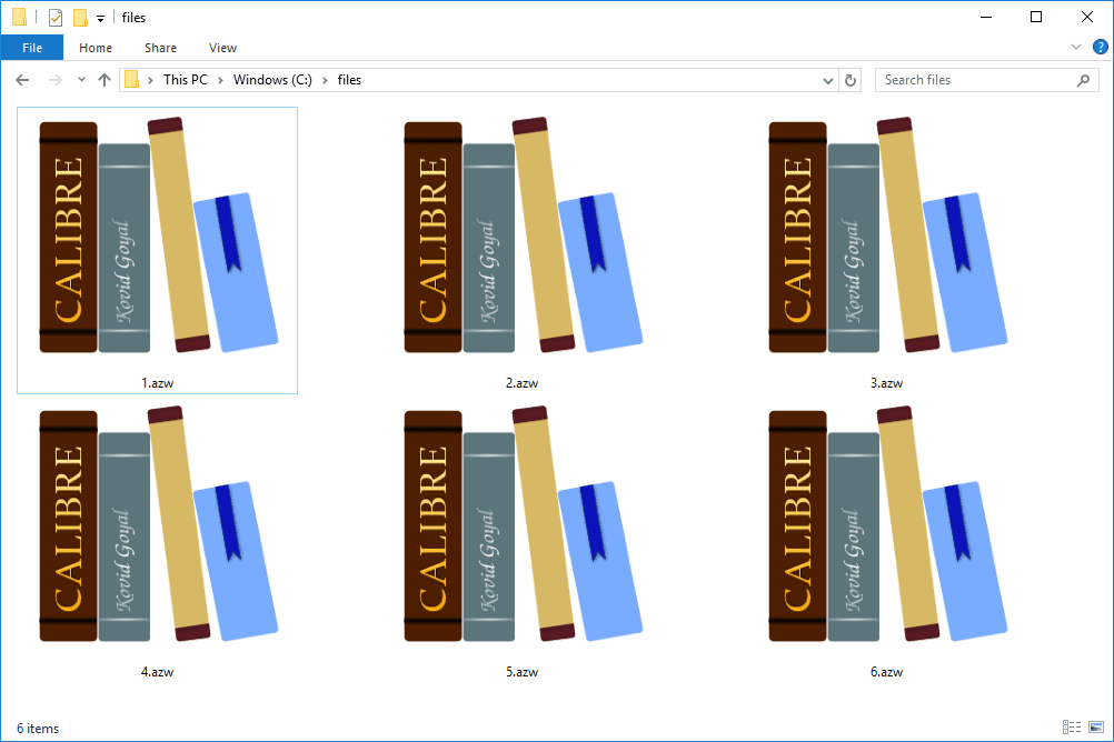 what file format does Kindle use - AZW