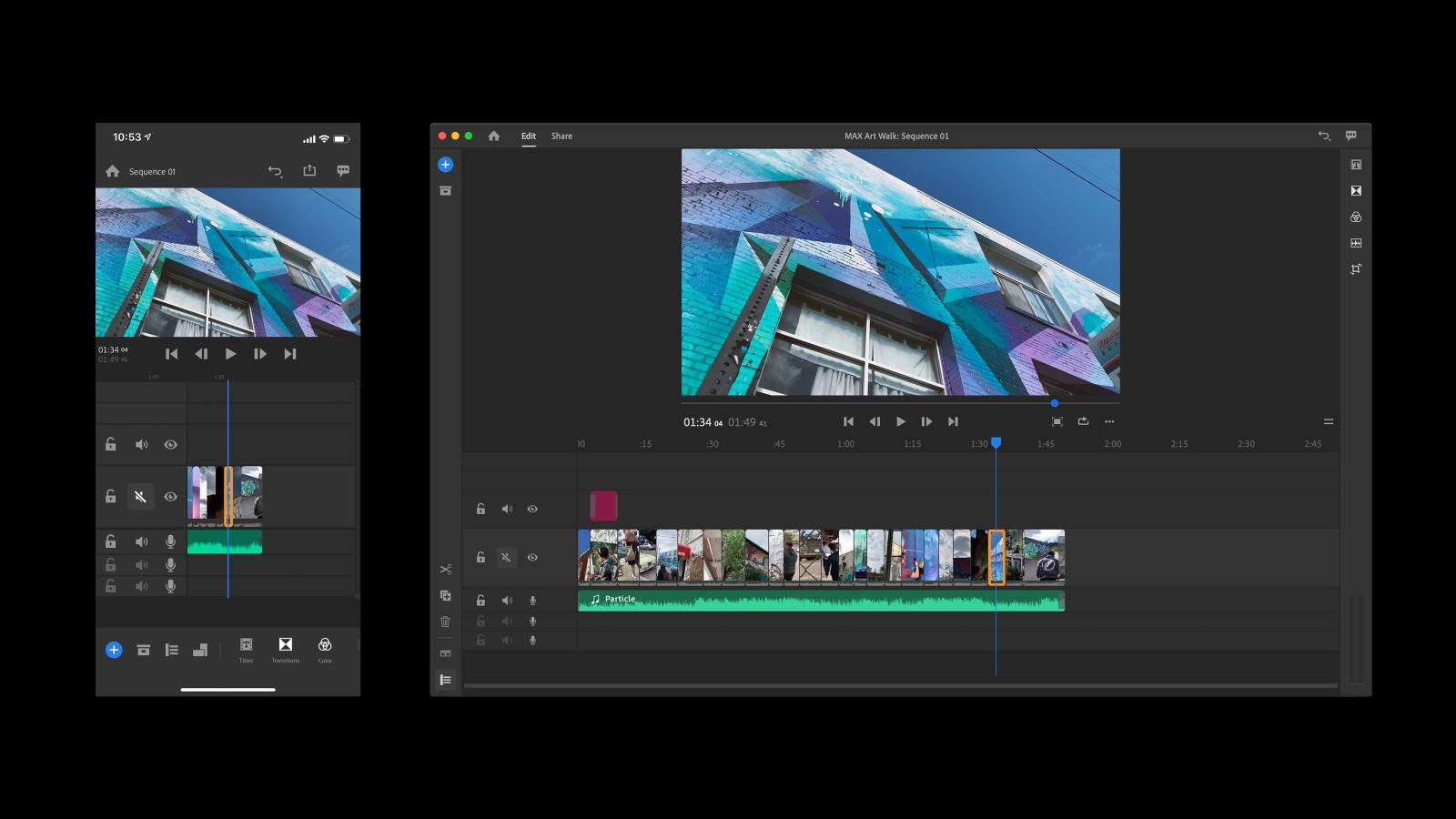 video editors for android - adobe