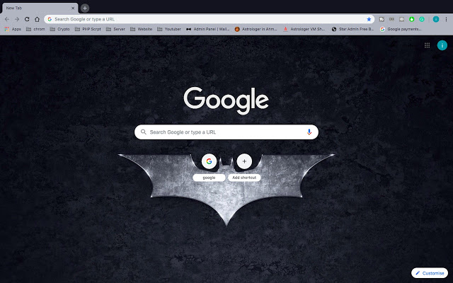 batman - google chrme themes