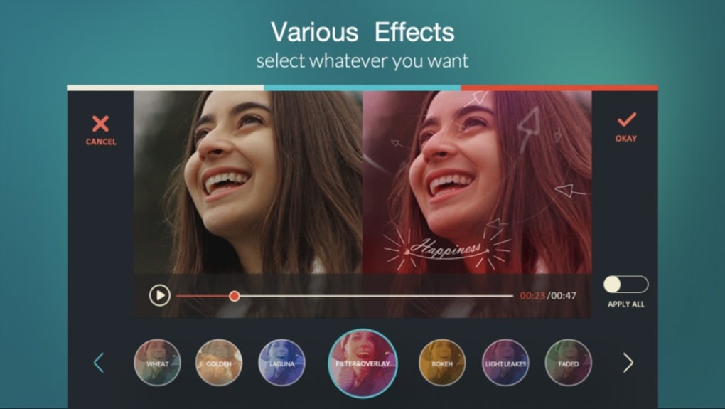 video editors for android - filmorago