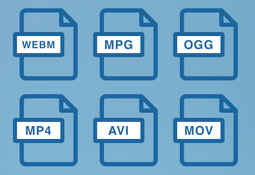 how to make video files smaller - file formats