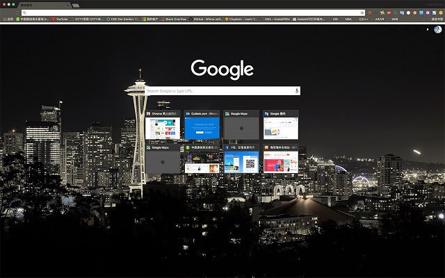 Seattle - google chrome themes