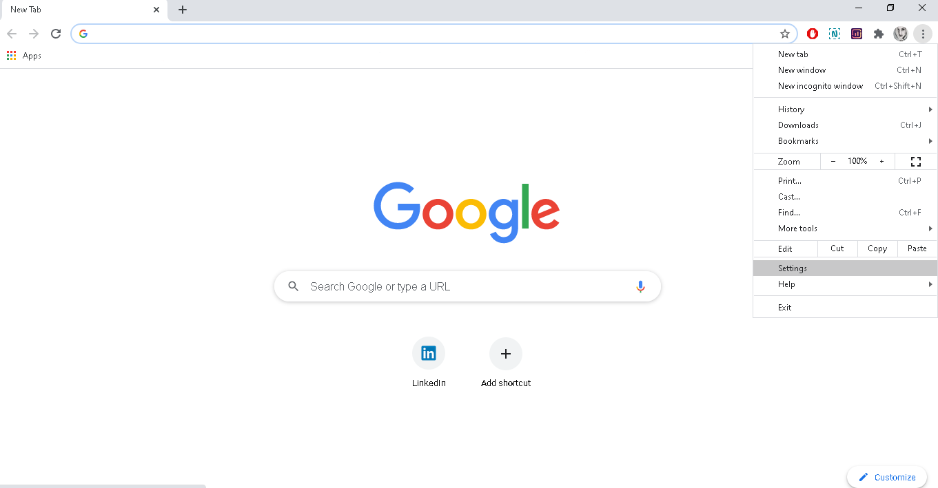 how to change search engine on Chrome