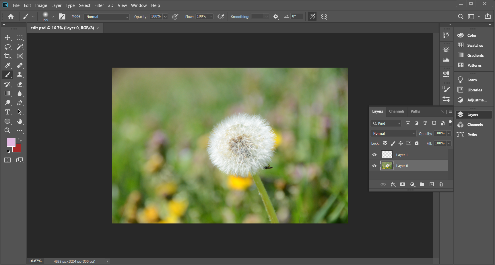 How to open an XCF file in Photoshop by exporting to PSD in GIMP