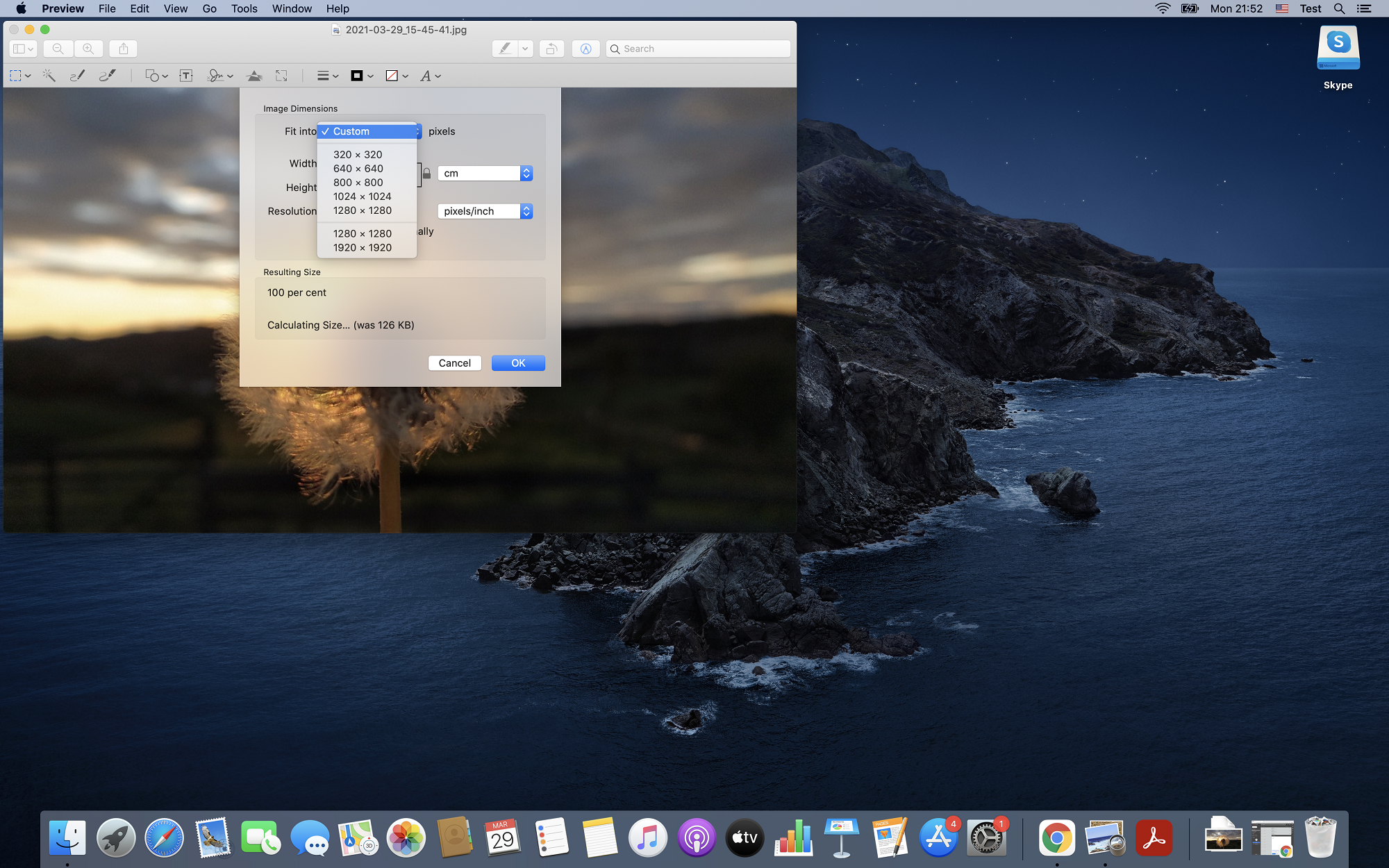 Convert low resolution image to high resolution on Mac