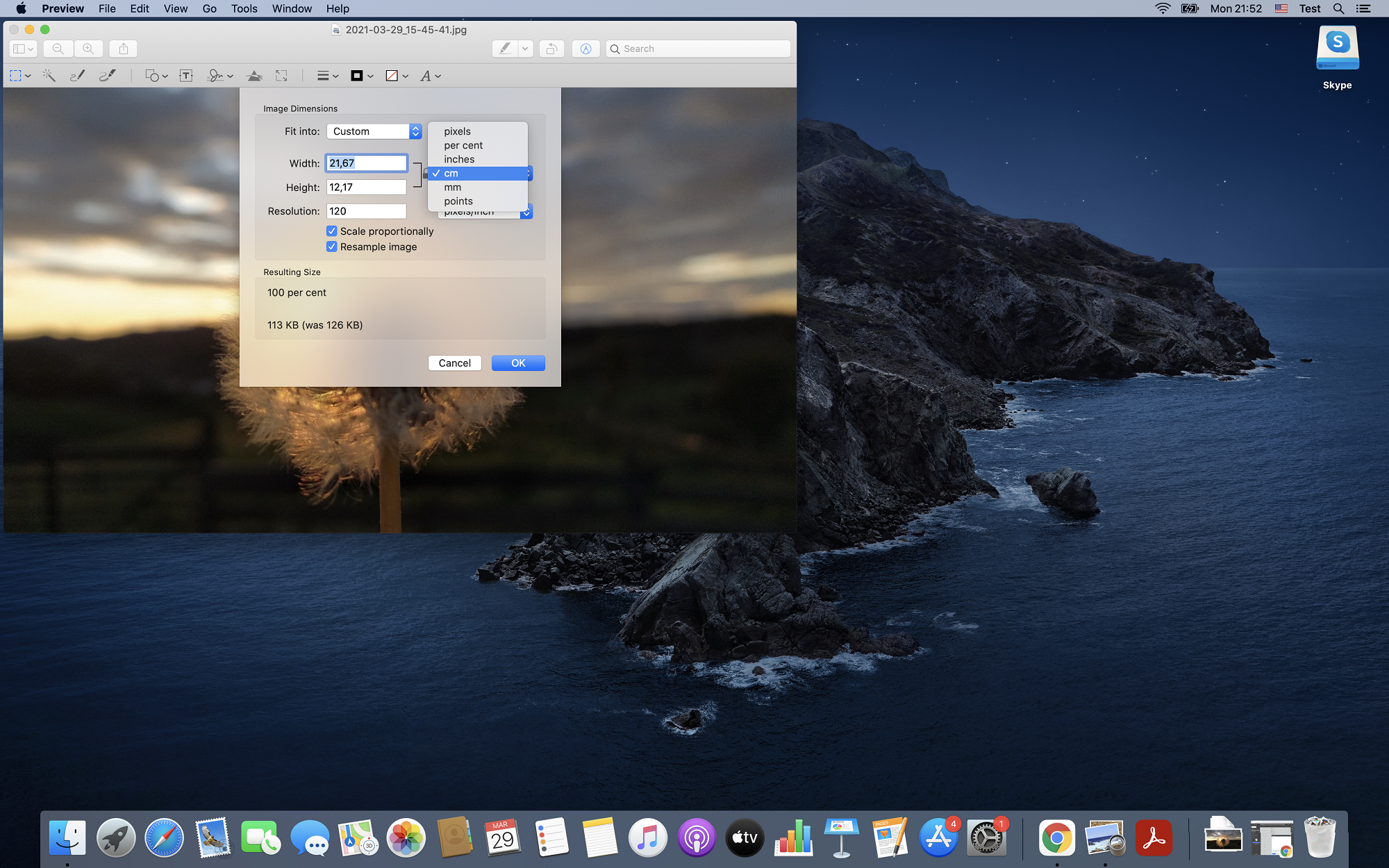 Convert low resolution image to high resolution on Mac