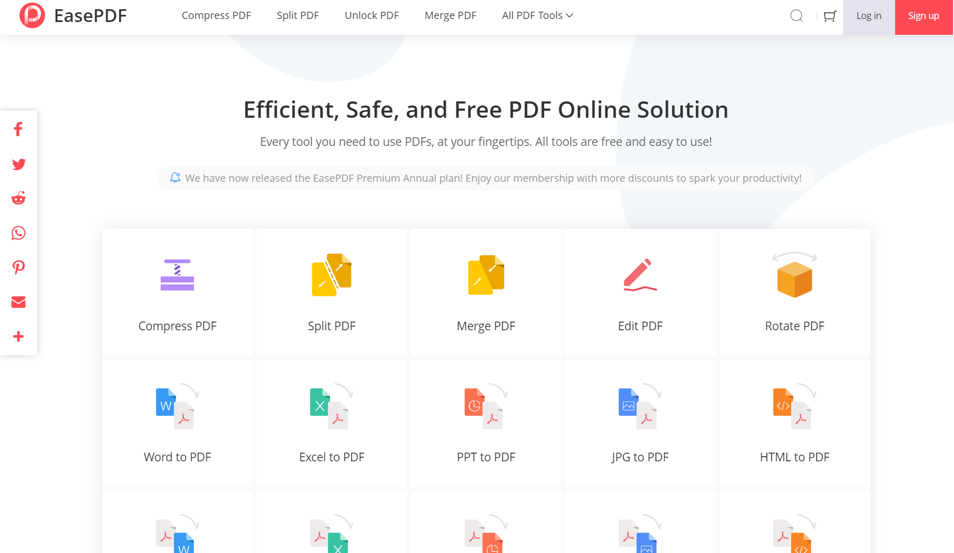 EasePDF - Free Online PDF Tools