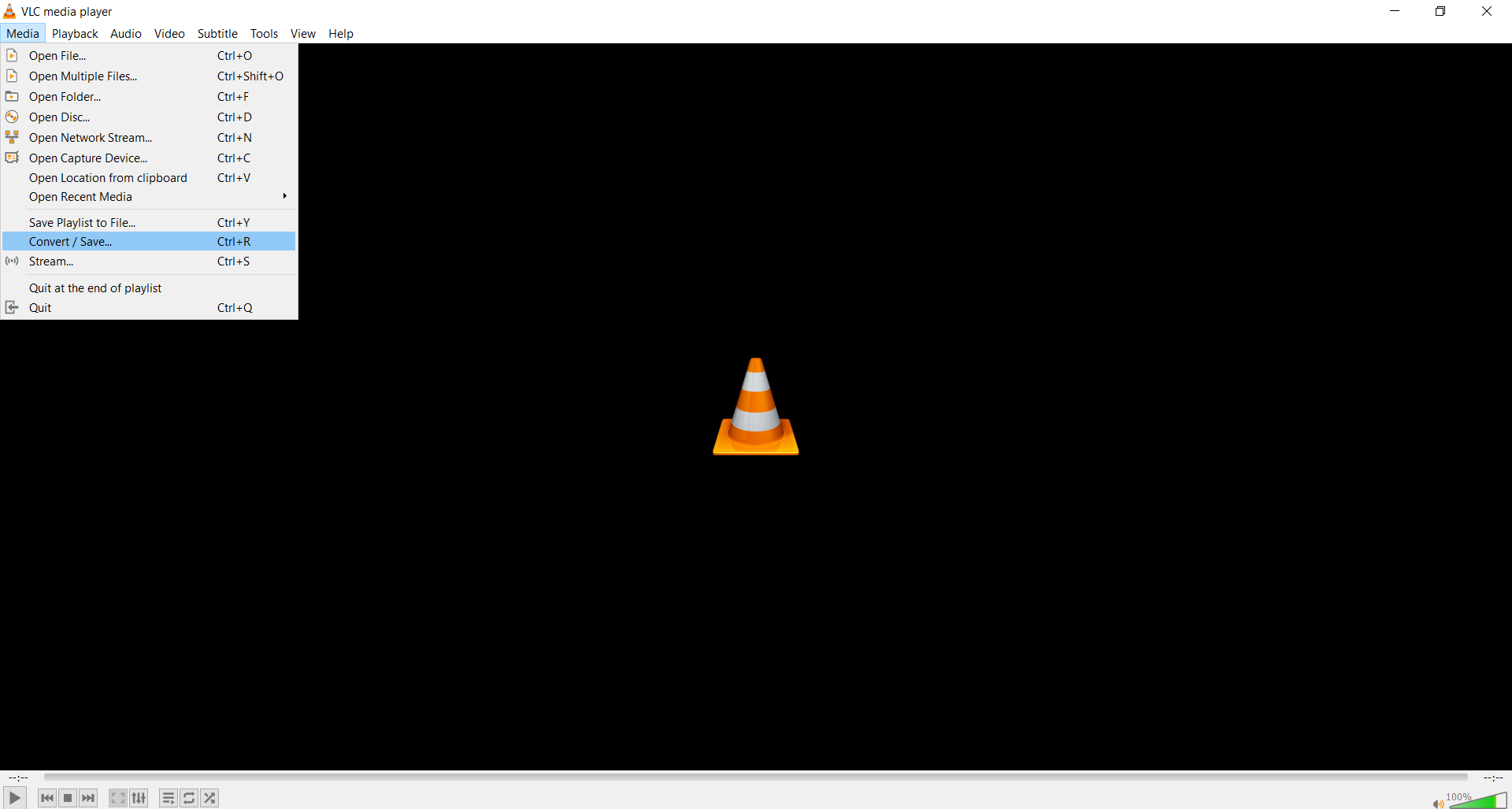 How to convert MP4 to MP3 using VLC?