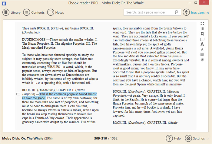 free EPUB readers for Mac and Windows - Icecream EPUB Reader