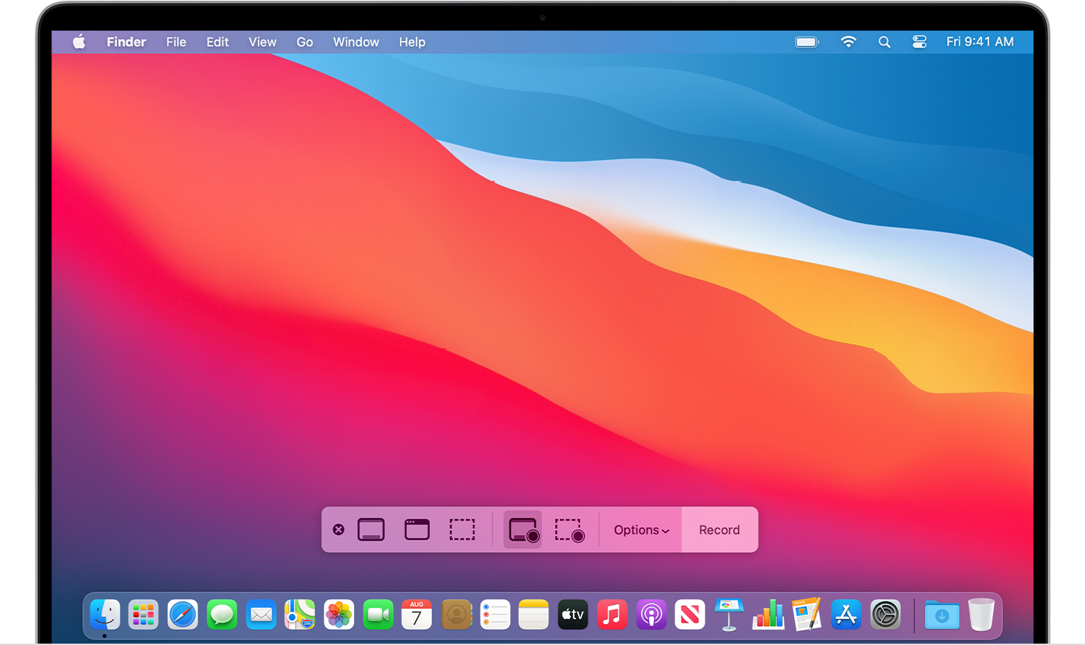 record screen on Mac