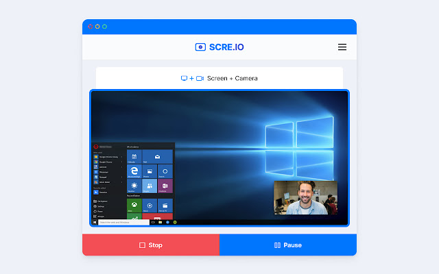 record screen with Screen Recorder