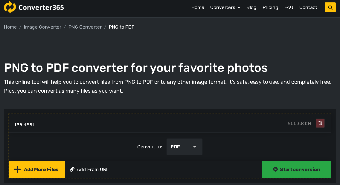 convert png to pdf converter365 1