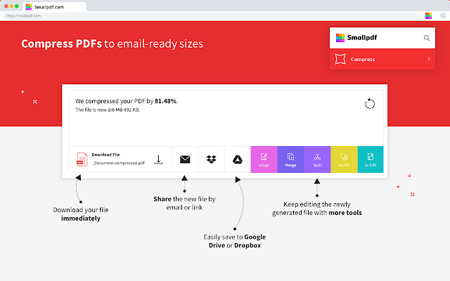 free PDF editors - smallpdf