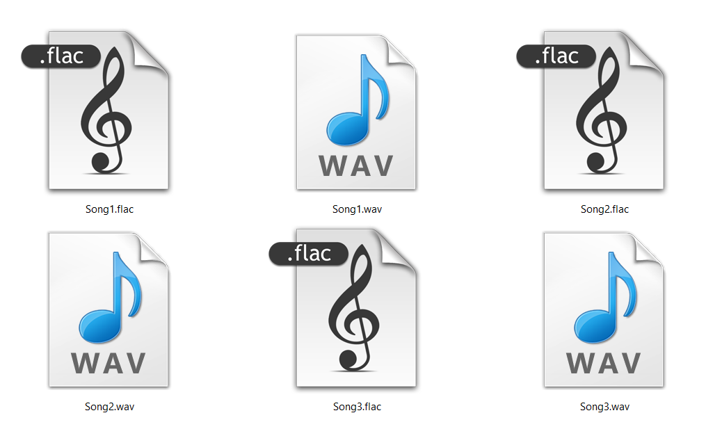 convert WAV to FLAC